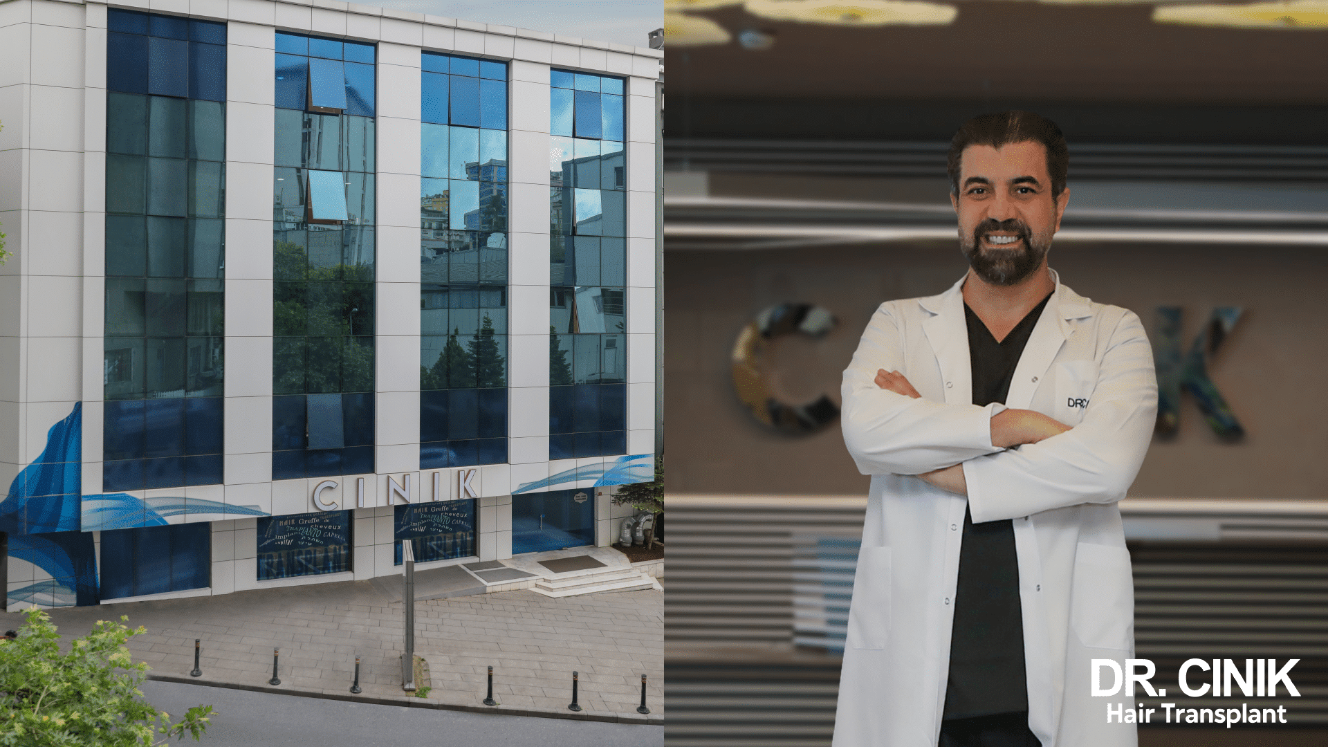 La clinique de greffe de cheveux du Dr Emrah Cinik à Istanbul