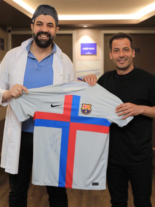 Check-out Ludovic Giuly’s hair transplant results before and after the procedure